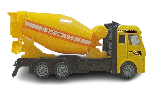 JJT TOYS - Caminhão Betoneira com Fricção