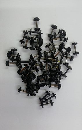 Rodeiros para Trens HO - 1/87