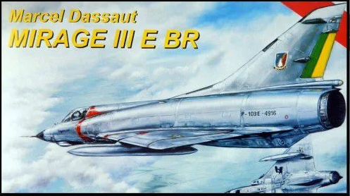 SUCATA HTC Heller - Mirage III E BR - 1/72