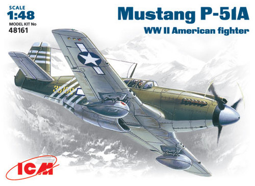 SUCATAS ICM - Mustang P-51A - 1/48