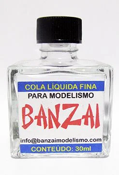 BANZAI - Cola líquida fina para modelismo - 30ml