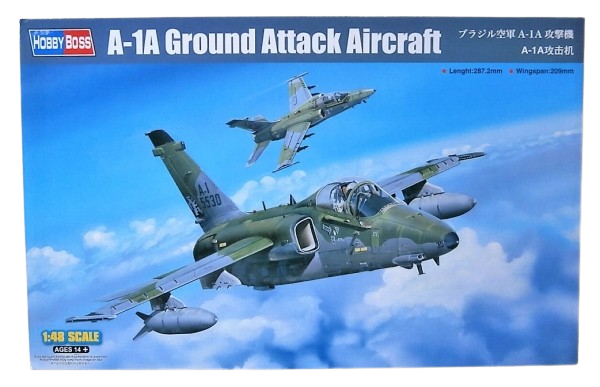 HOBBY BOSS - A-1A Ground Attack Aircraft - 1/48
