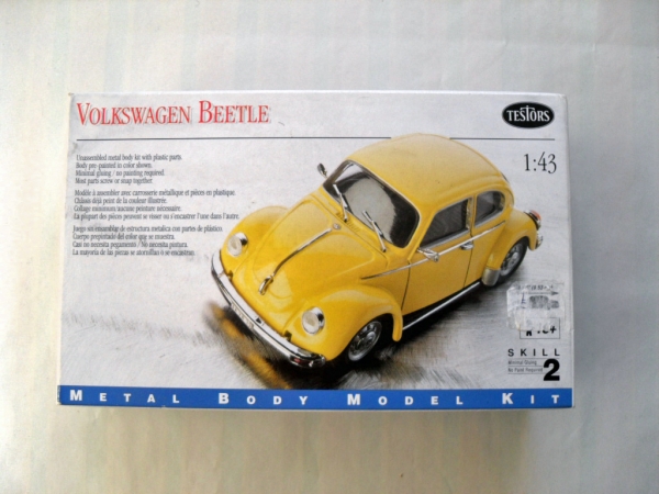 Testors - Volkswagen Beetle (kit de metal) - 1/43