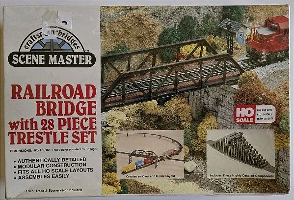 Life Like - Railroda Bridge & Trestle Set - 1/87