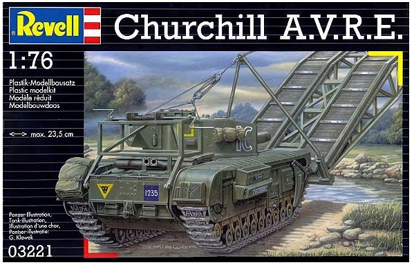 Revell - Churchill A.V.R.E. - 1/76