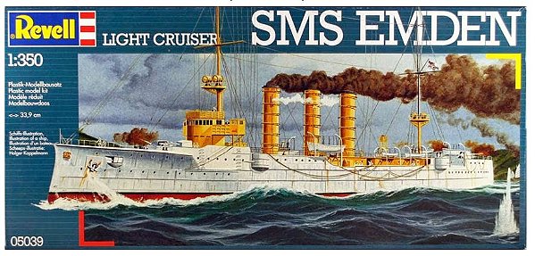Revell - Light Cruiser SMS Emden - 1/350
