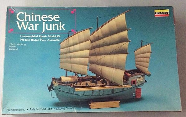Lindberg - Chinese War Junk - 1/110