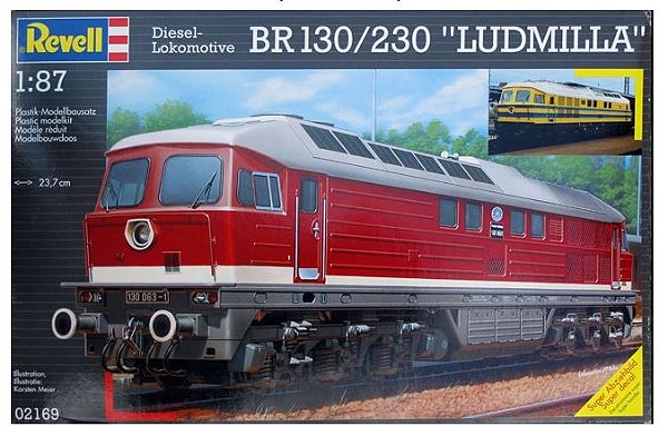 Revell - Diesel-Lokomotive BR 130/230 "Ludmilla" - 1/87