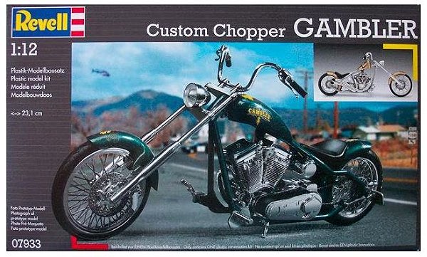 Revell - Custom Chopper Gambler - 1/12