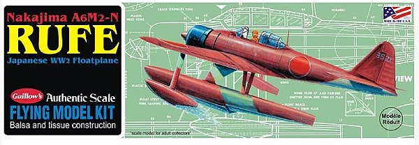 Guillow´s - Nakajima A6M2-N "RUFE"