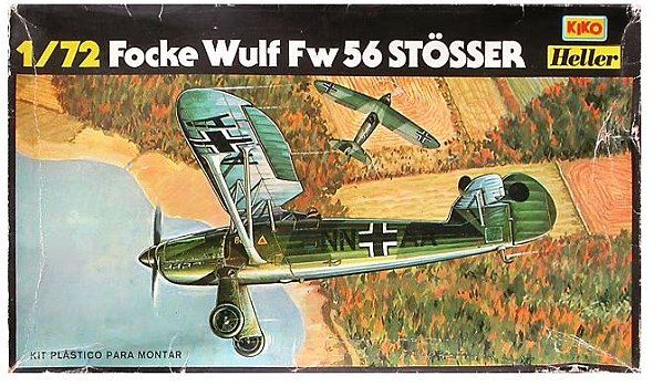 Heller KIKO - Focke Wulf Fw 56 Stösser - 1/72