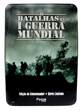 HTC DVD - Edição Especial de Colecionador "As Batalhas da I Guerra Mundial" em Lata - com 5 DVDs