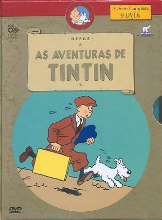 HTC DVD - Box "As Aventuras de Tintin" Série Completa - 9 DVDs