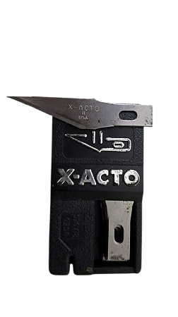 X-ACTO - Conjunto com 12 lâminas para estilete