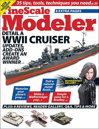 Revista FineScale Modeler - Novembro 2017