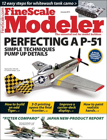 Revista FineScale Modeler - Janeiro 2018