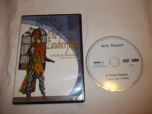 HTC DVD - Wolfgang Amadeus Mozart - A Flauta Mágica (Die Zauberflöte)