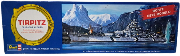 REVELL BRASIL - Tirpitz "The Commander Series" - 1/500