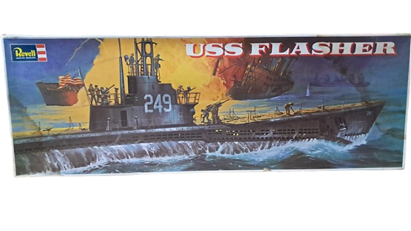 REVELL BRASIL - USS Flasher - 1/180