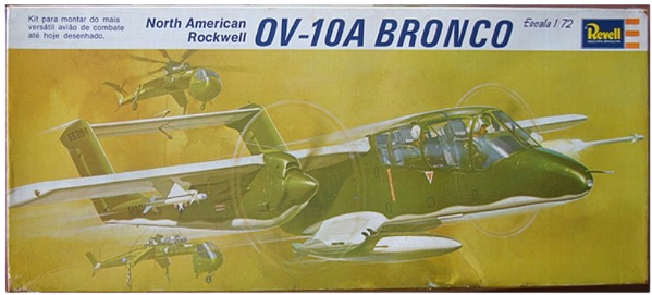 REVELL BRASIL - North American Rockwell OV-10A Bronco - 1/72