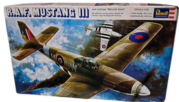 REVELL BRASIL - R.A.F. Mustang III - 1/32