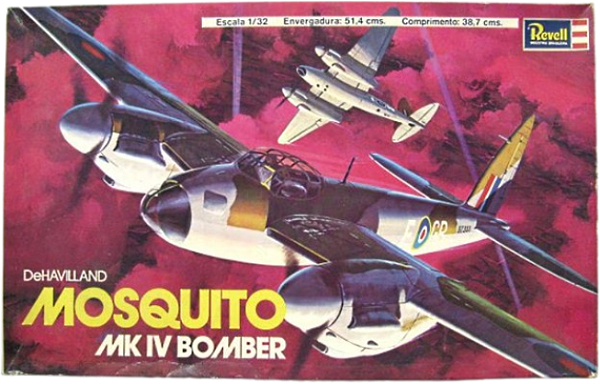 REVELL BRASIL - DeHavilland Mosquito Mk.IV Bomber - 1/32