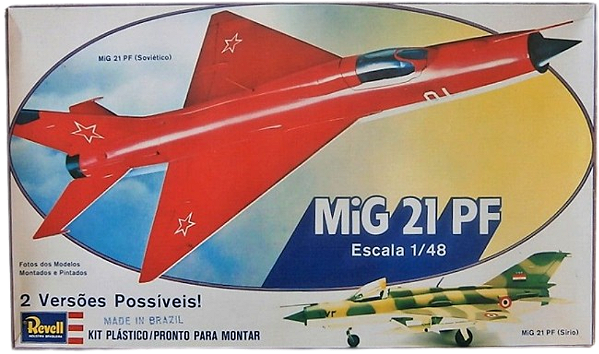 REVELL BRASIL - MiG-21 PF - 1/48