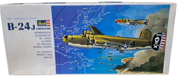 REVELL BRASIL - B-24J Liberator - 1/92