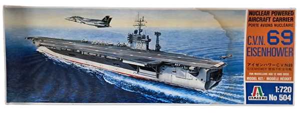 ITALERI - C.V.N. 69 U.S.S. Einsenhower - 1/720