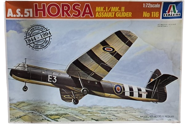 ITALERI - A.S. 51 Horsa Mk.I/Mk.II Assault Glider - 1/72