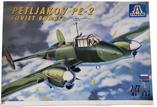 ITALERI-ZVEZDA - Petljakov Pe-2 - 1/72