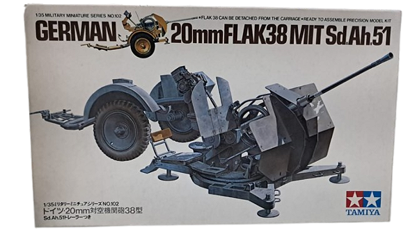 TAMIYA - German MIT Sd.Ah.51 20mm Flak 38 - 1/35
