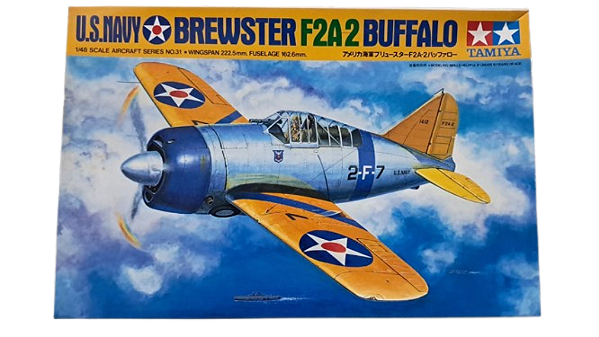 TAMIYA - Brewster F2A2 Buffalo - 1/48