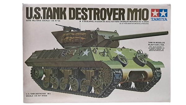 TAMIYA BRASIL - U.S. Tank Destroyer M10 - 1/35