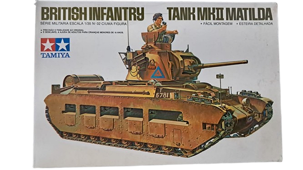 TAMIYA BRASIL - British Infantry Tank MKII Matilda - 1/35