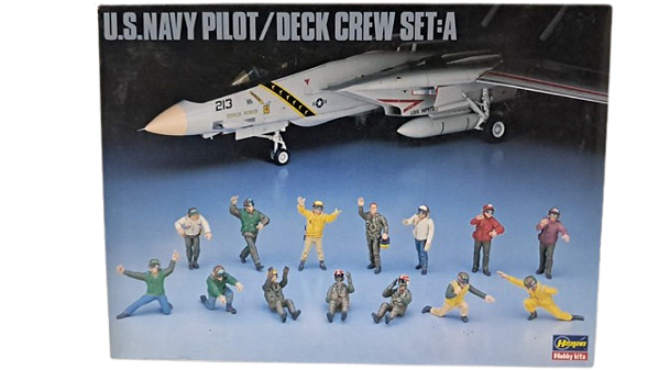 HASEGAWA - U.S.Navy Pilot/Deck Crew Set: A - 1/48