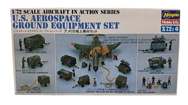 HASEGAWA - U.S. Aerospace Ground Equipment Set - 1/72