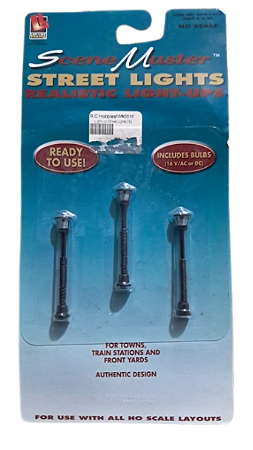 LIFE LIKE - Postes de Luz Elétrica de Rua - HO