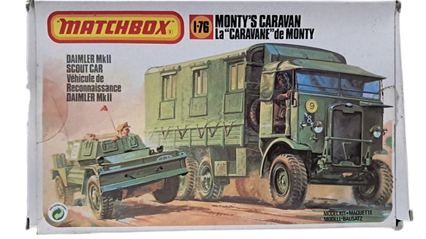 MATCHBOX - Monty's Caravan (Leyland Retriever + Daimler Mk. II) - 1/76