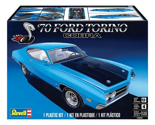 REVELL - Ford Torino Cobra 1970 - 1/25