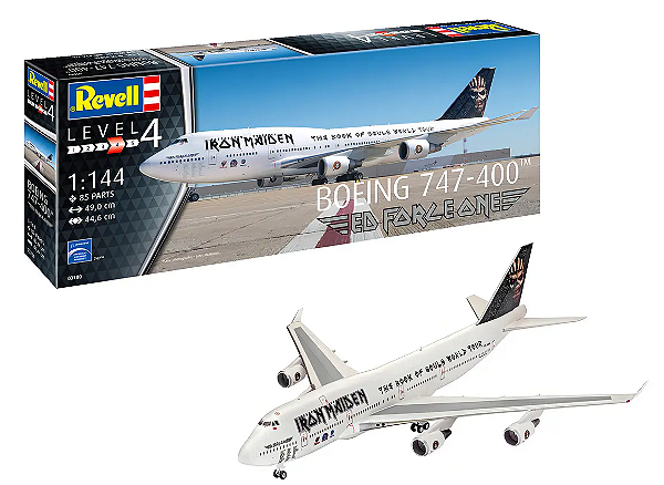 REVELL - Boeing 747-400 "Ed Force One" - 1/144