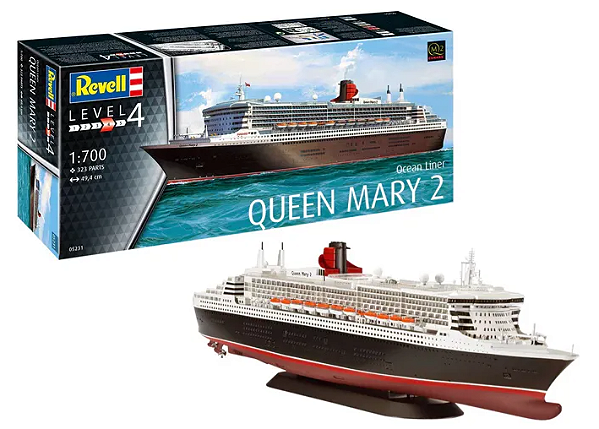 REVELL - Ocean Liner Queen Mary 2 - 1/700