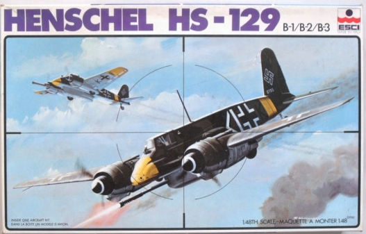 ESCI - Henschel HS-129 B-1/B-2/B-3 - 1/48
