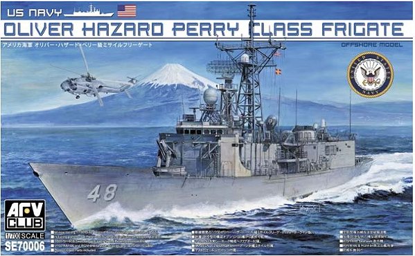 AFV CLUB - US Navy Oliver Hazard Perry Class Frigate - 1/700