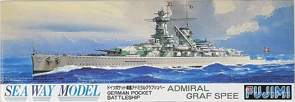 FUJIMI - German Pocket Battleship Admiral Graf Spee - 1/700
