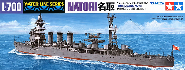 TAMIYA - Japanese Light Cruiser Nattori - 1/700 (sem caixa)