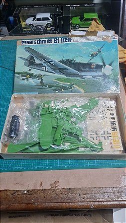 SUCATAS HTC - Messerschmitt Bf109F (Revell Brasil) - 1/32
