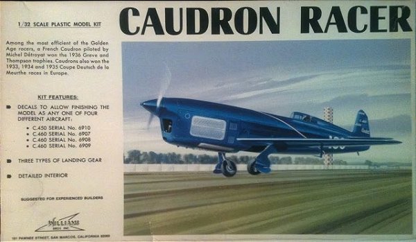 SUCATAS HTC - Cauldron Racer (Williams Bros.) - 1/32