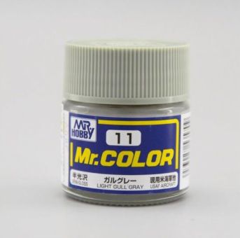 Gunze - Mr.Color C011 - Light Gull Gray (Semi-Gloss)