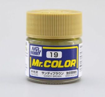 Gunze - Mr.Color C019 - Sandy Brown (Semi-Gloss)